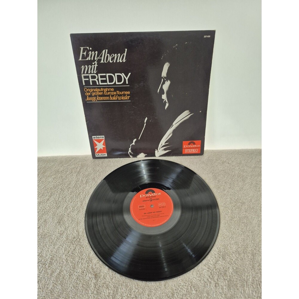 FREDDY QUINN- EIN ABEND MIT FREDDY LP RECORD VINYL POLYDOR 237 450
